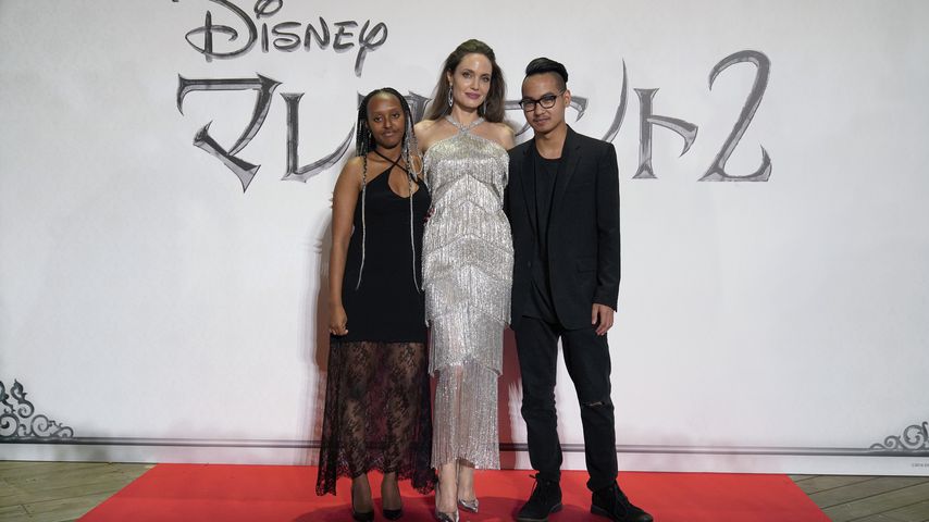 Zahara Jolie-Pitt, Angelina Jolie und Maddox Jolie-Pitt