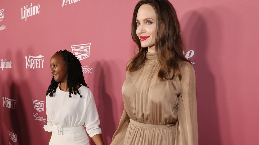 Zahara Jolie-Pitt und Angelina Jolie bei einem Event in Beverly Hills, September 2021