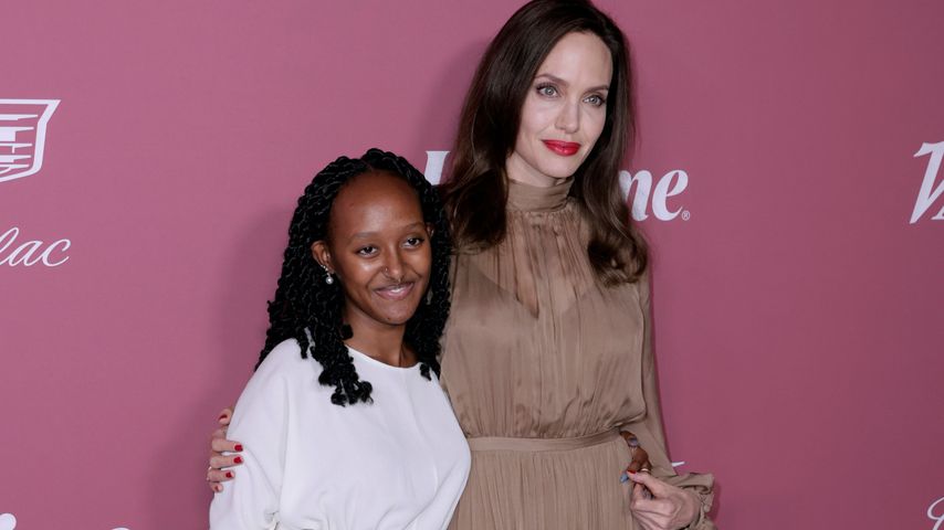 Zahara Jolie-Pitt und Angelina Jolie bei einem Event in Beverly Hills, September 2021
