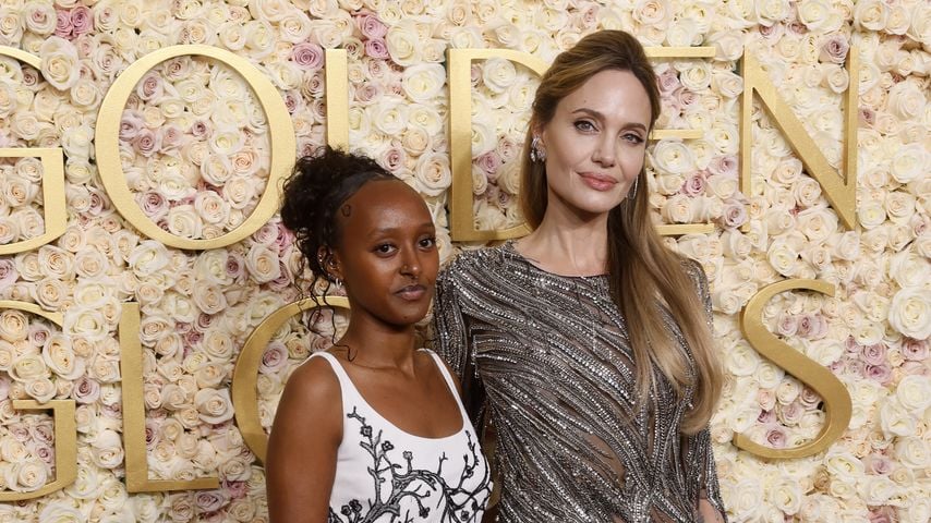 Angelina Jolie und Zahara glänzen zusammen bei Golden Globes