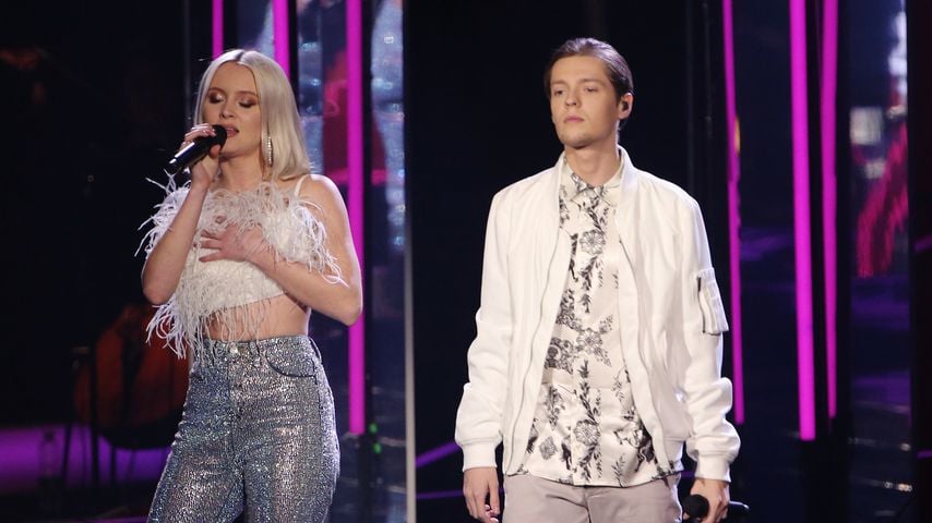 Zara Larsson und Benjamin Dolic im "The Voice of Germany"-Finale 2018