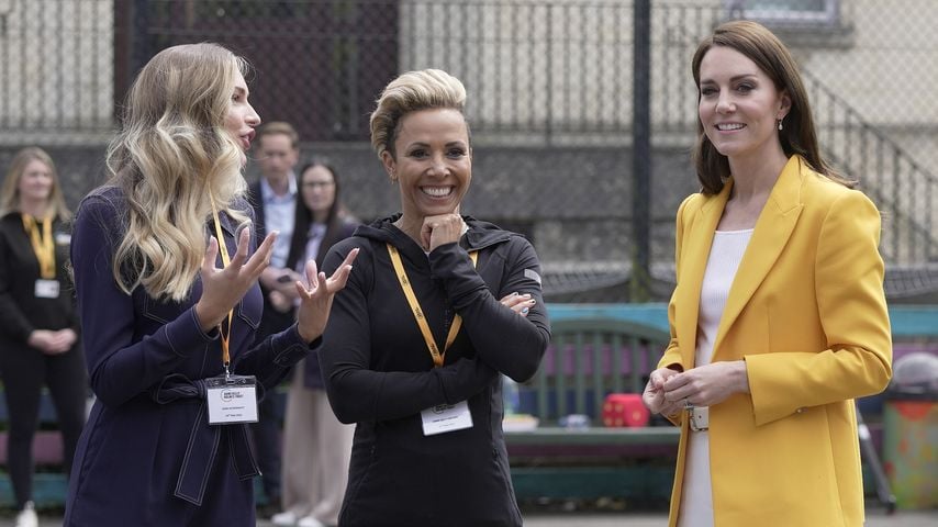 Prinzessin Kate strahlt in Gelb auf Charity-Veranstaltung!