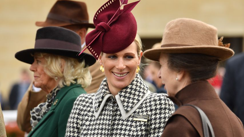 Zara Tindall mit ihrer Mutter Prinzessin Anne, 2020