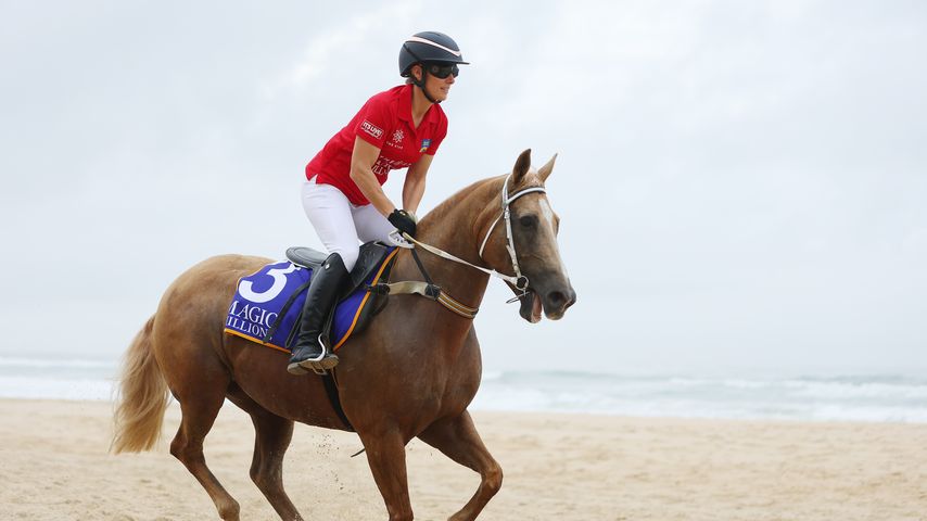Zara Tindall beim Magic Millions Barrier Draw, Januar 2024