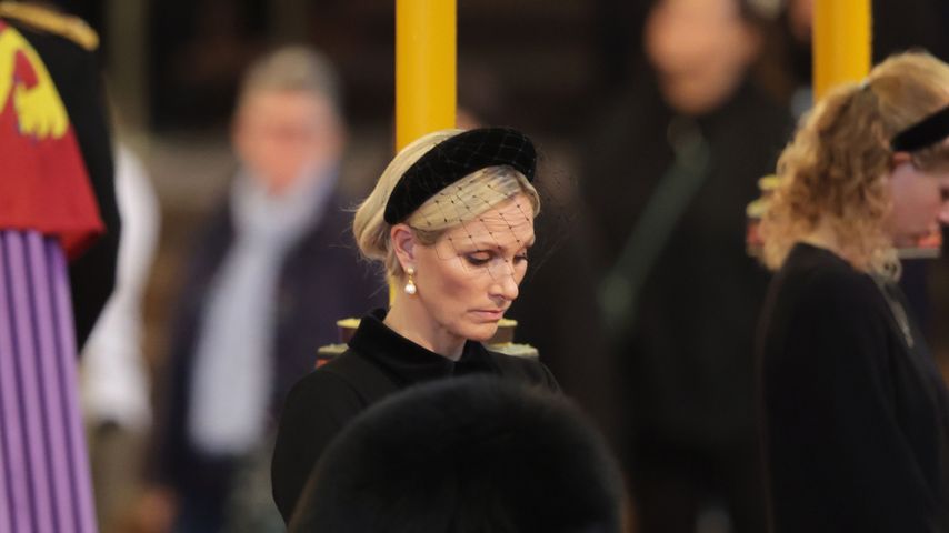 Zara Tindall bei der Mahnwache