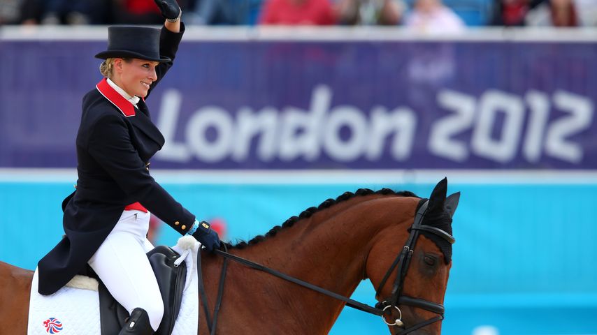 Zara Tindall bei den Olympischen Sommerspielen in London, 2012