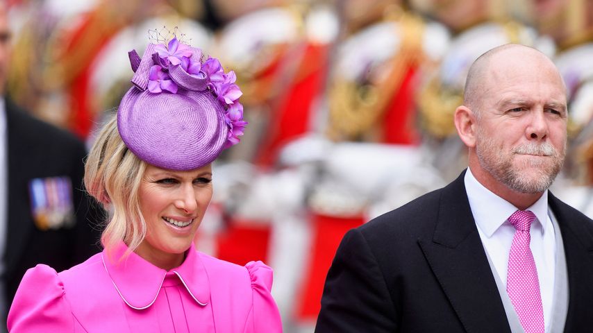 Zara und Mike Tindall beim Platinjubiläum in London, 2022