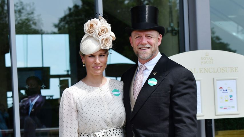 Zara und Mike Tindall im Juni 2021 in Ascot