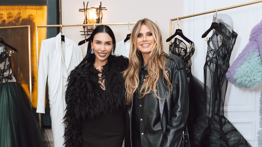 Zarina Yeva und Heidi Klum im September 2024