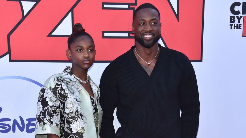 Zaya und Dwayne Wade im März 2022
