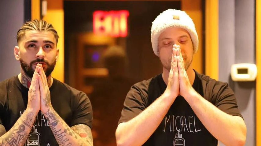 Zayn Malik und Daniel Zaidenstadt im April 2023