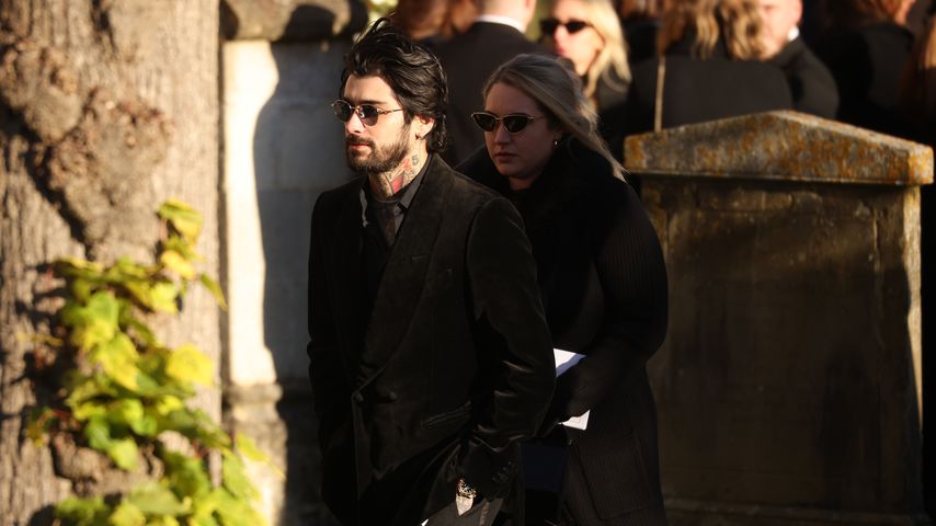 Zayn Malik auf Liam Paynes Beerdigung im November 2024
