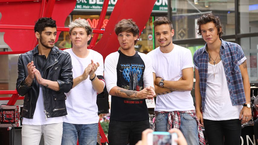 Zayn Malik, Niall Horan, Louis Tomlinson, Liam Payne und Harry Styles