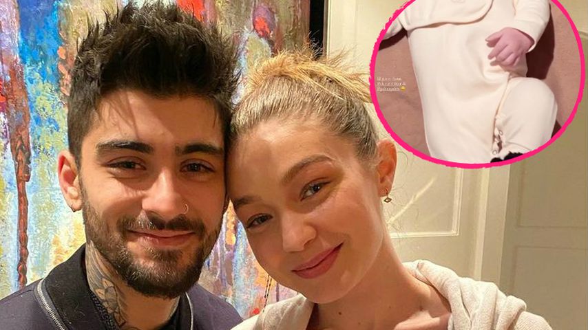 Wie süß: Neue Bilder von Zayn Malik und Gigi Hadids Baby