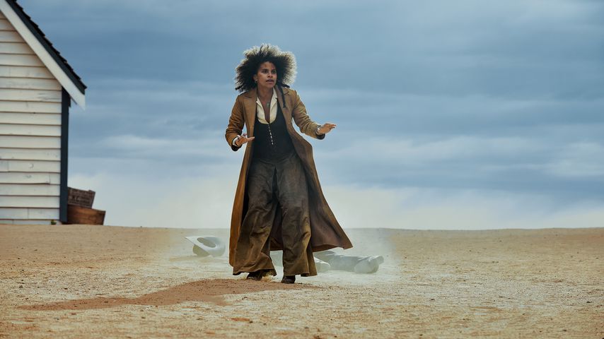 Zazie Beetz in "The Harder They Fall"