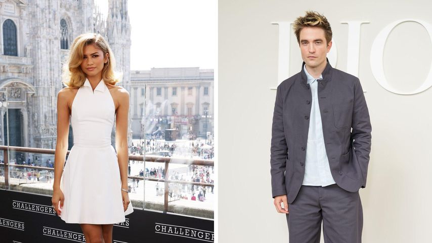 Collage: Zendaya Coleman und Robert Pattinson