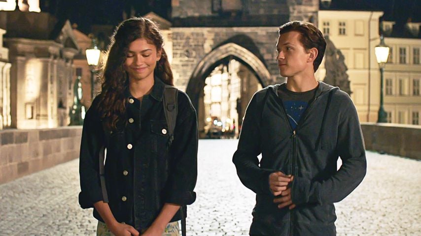 Zendaya Coleman und Tom Holland, Szene aus "Spider-Man"
