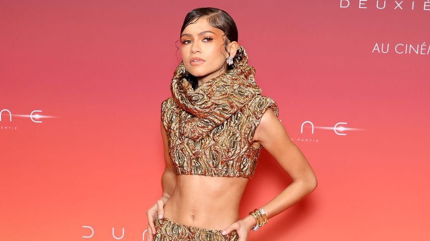 Zendaya posiert auf Filmpremiere