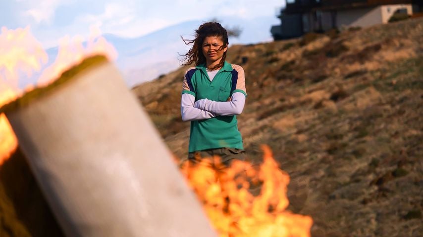 Zendaya in einer Szene aus der HBO-Max-Serie "Euphoria" (Staffel 3, 2026)