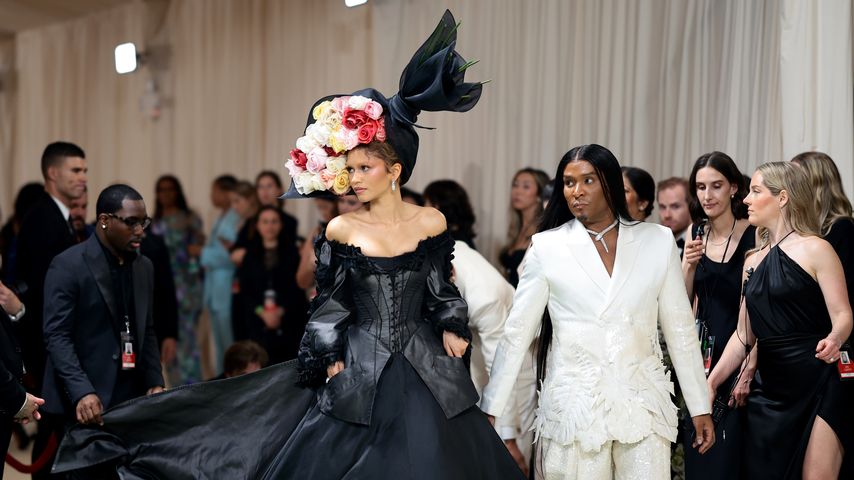 Zendaya und Law Roach bei der Met Gala 2024