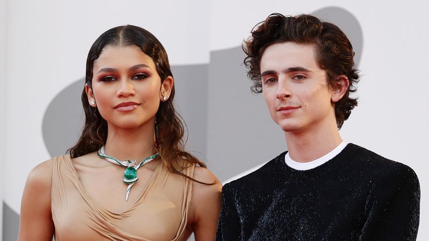 Zendaya und Timothée Chalamet im September 2021