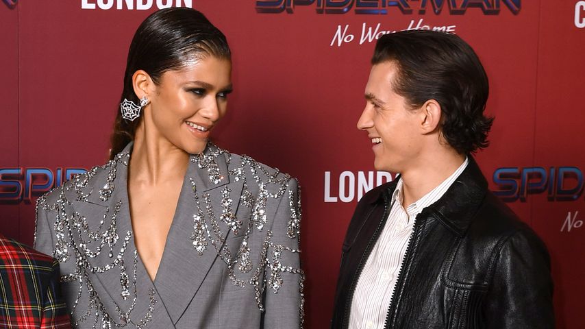 Zendaya und Tom Holland bei der Premiere von "Spider-Man: No Way Home"