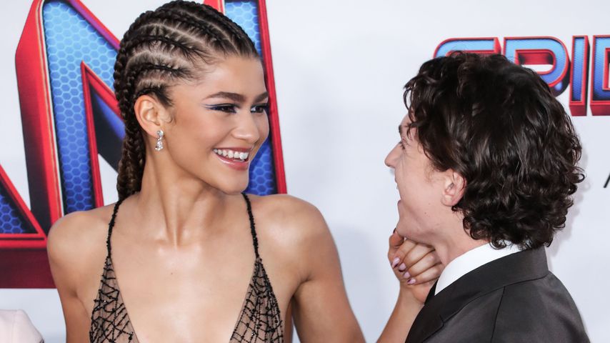 Zendaya Coleman und Tom Holland bei der "Spider-Man 3"-Premiere in L.A. im Dezember 2021