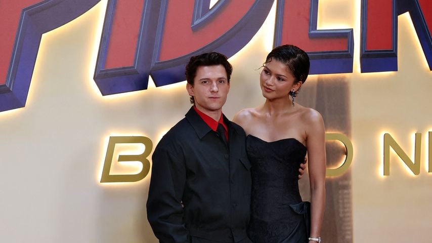 Zendaya und Tom Holland beim Fototermin zu "Spider-Man: Brand New Day" in Madrid, 15. Juni 2026