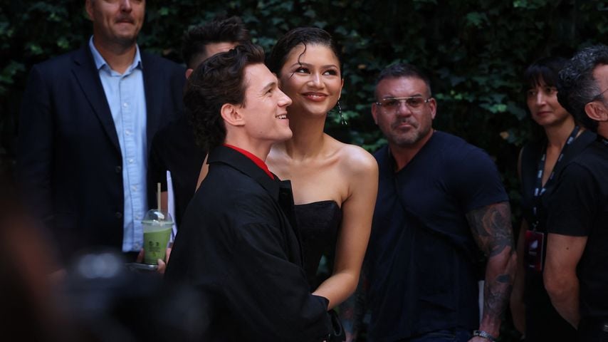 Zendaya und Tom Holland beim Fototermin zu "Spider-Man: Brand New Day" in Madrid, 15. Juni 2026