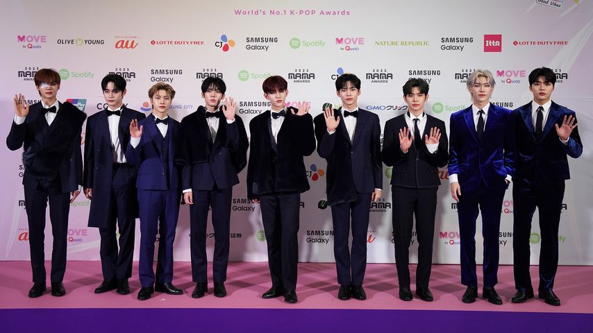 Die K-Pop-Rookies Zerobaseone bei den MAMA Awards 2023