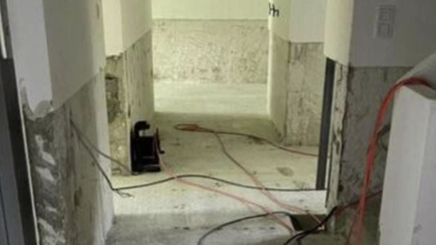 Haus der Pochers nach Flutkatastrophe, 2021