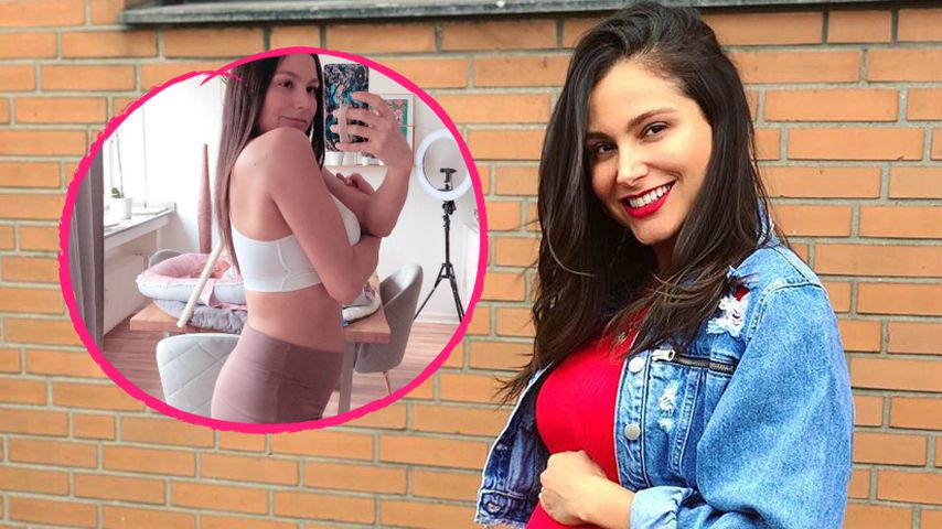 Sieben Wochen nach Geburt: Ziania Rubi zeigt After-Baby-Body