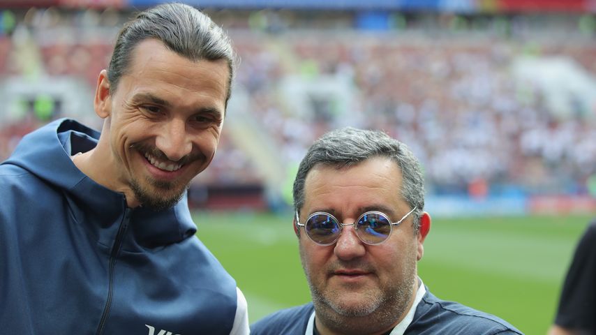 Zlatan Ibrahimović und Mino Raiola