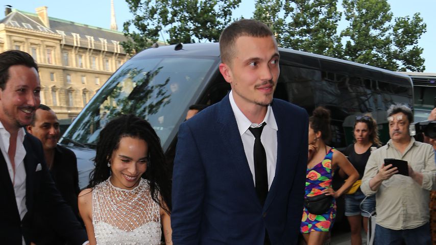 Zoë Kravitz und Karl Glusman bei ihrem Pre-Wedding-Dinner in Paris