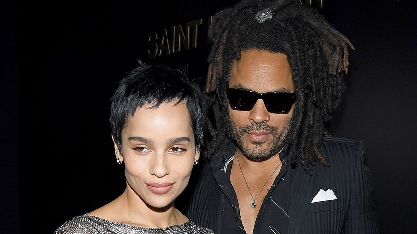 Zoe Kravitz und Lenny Kravitz im Februar 2020