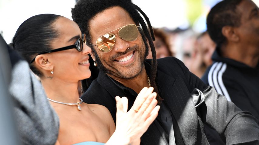 Zoë und Lenny Kravitz