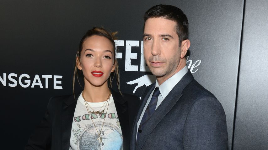Zoe Buckman und David Schwimmer bei der AMC's Feed The Beast Premiere