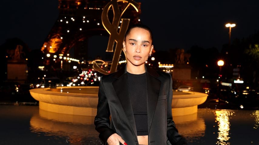 Zoe Kravitz bei der Fashion Week in Paris 2022