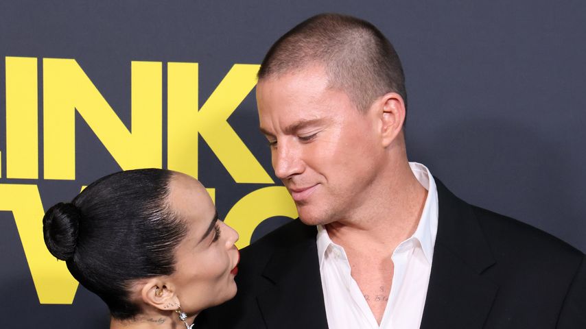 Zoe Kravitz und Channing Tatum auf der "Blink Twice"-Premiere im August 2022