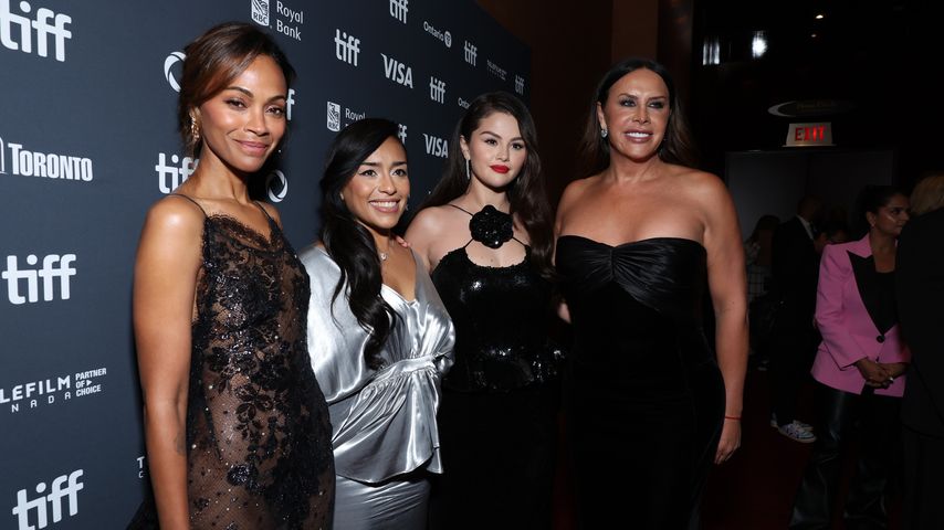 Zoe Saldana, Adriana Paz, Selena Gomez und Karla Sofía Gascón im September 2024