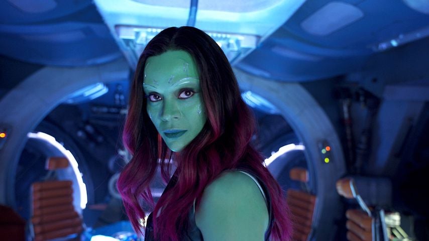 Zoe Saldana in "Guardians of the Galaxy Vol. 2"