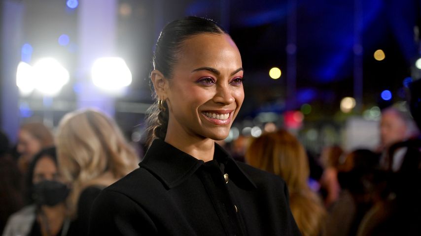 Zoe Saldana bei der Weltpremiere von "The Adam Project", New York