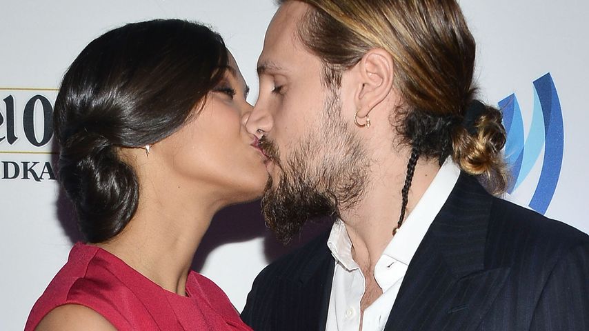 Wegen Babybauch: Zoe Saldana verweigert Eisdusche