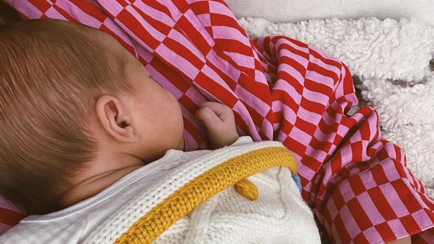 Zoe Suggs mit ihrer Tochter Novie Nell, Dezember 2023