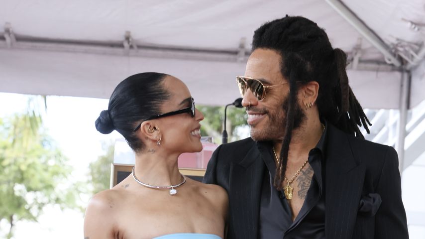 Zoe Kravitz mit Papa Lenny