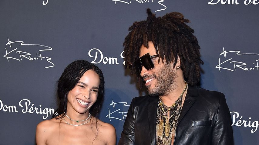 Zoe und Lenny Kravitz im September 2018