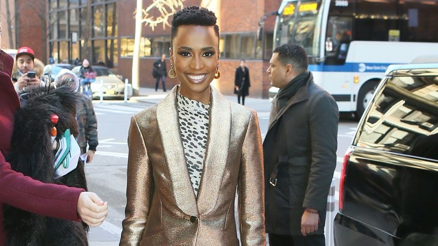 So stylish zeigt sich Zozibini nach ihrem Miss-Universe-Sieg
