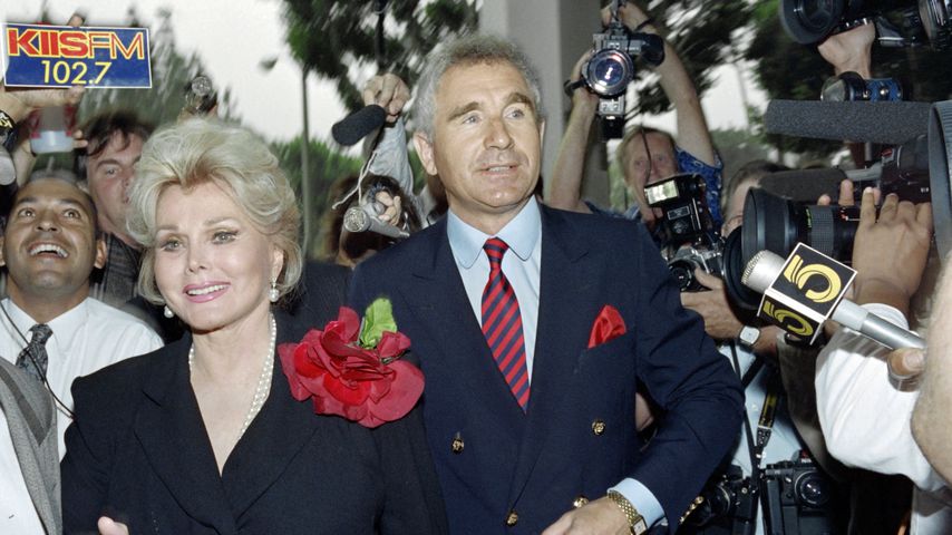 Zsa Zsa Gabor und Frédéric von Anhalt, 1989