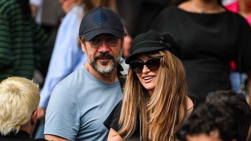 Penélope Cruz & Javier Bardem gespannt im Fußballfieber