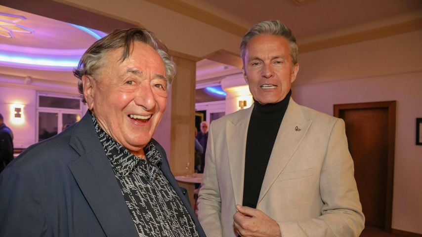 Richard Lugner und Alfons Haider